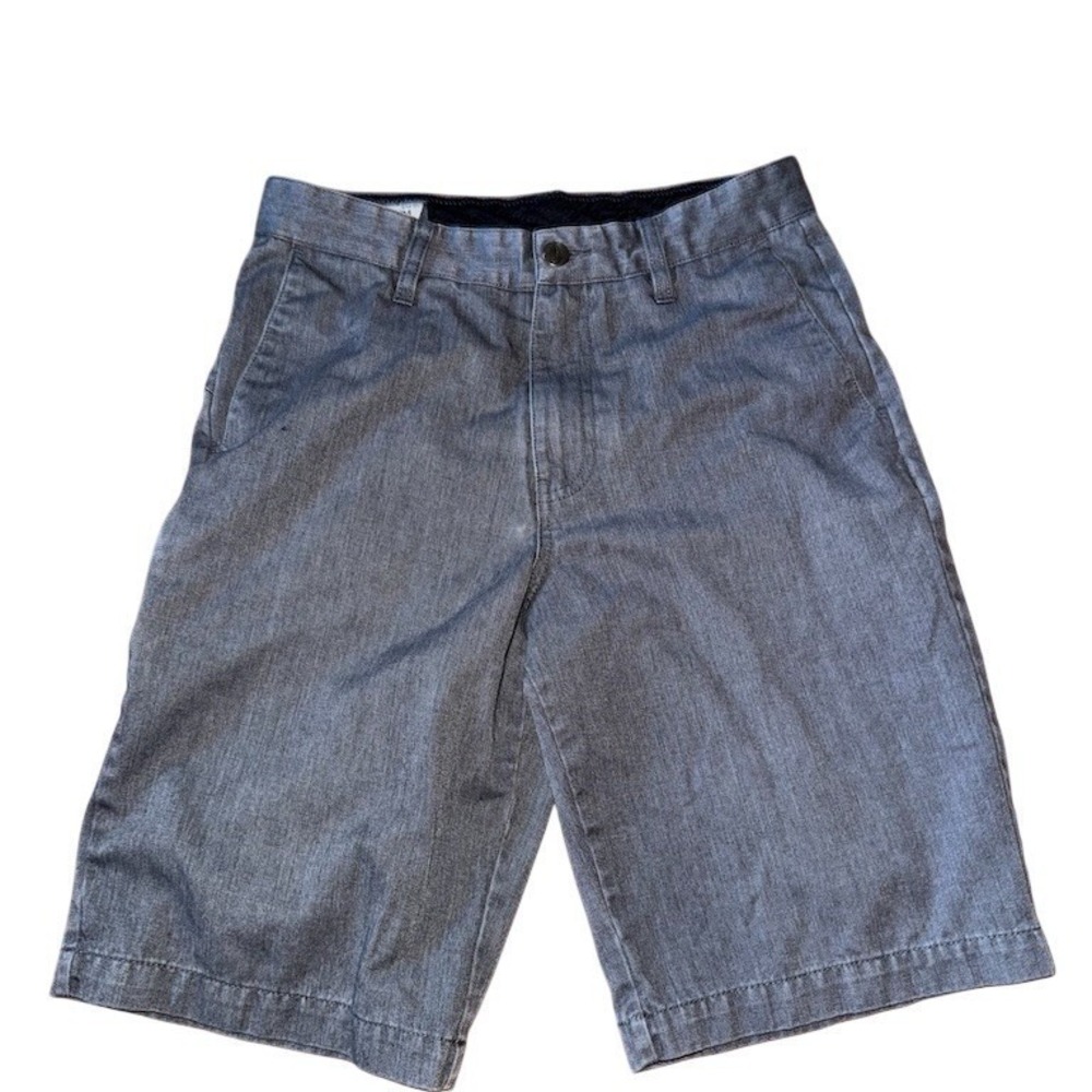Volcom Chino Walk Shorts Men's Size 28 Gray Flat Front‎ Casual Skate Surf